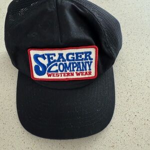 Black Trucker Hat